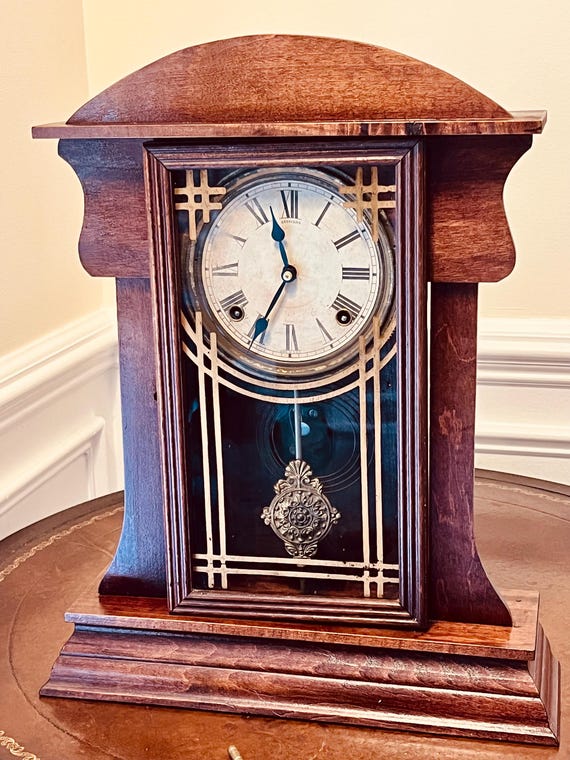 Antique Ingraham Striking Mantel Clock