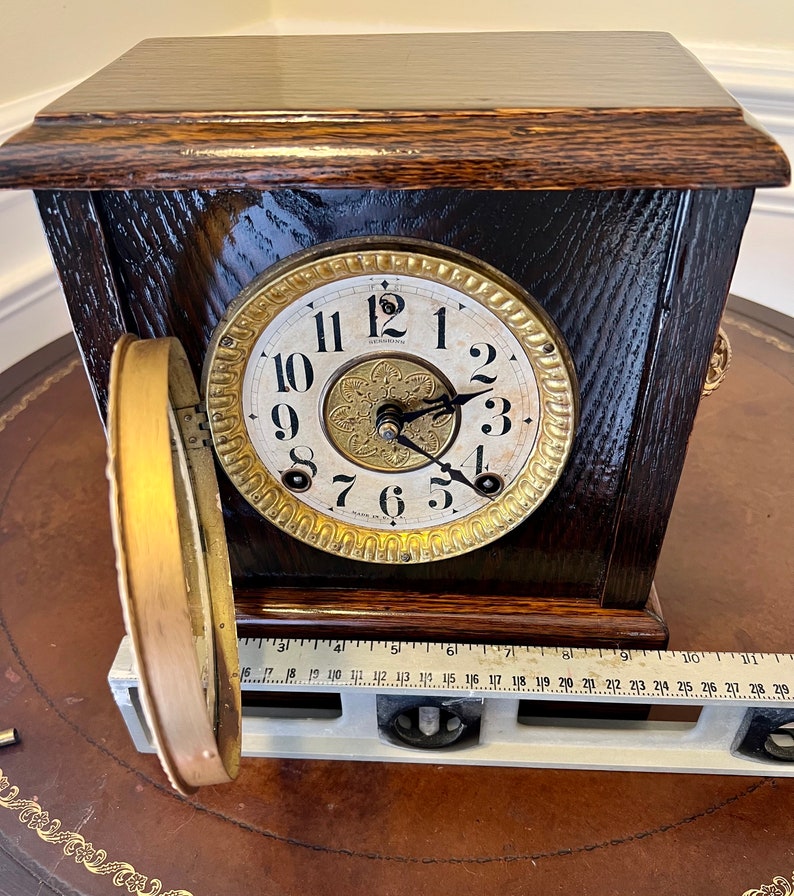 Antique Sessions Mantle Clock Etsy