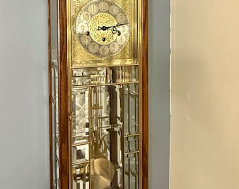 Ansonia “golden Medallion” Wall Clock (vintage)— 8-day, Triple