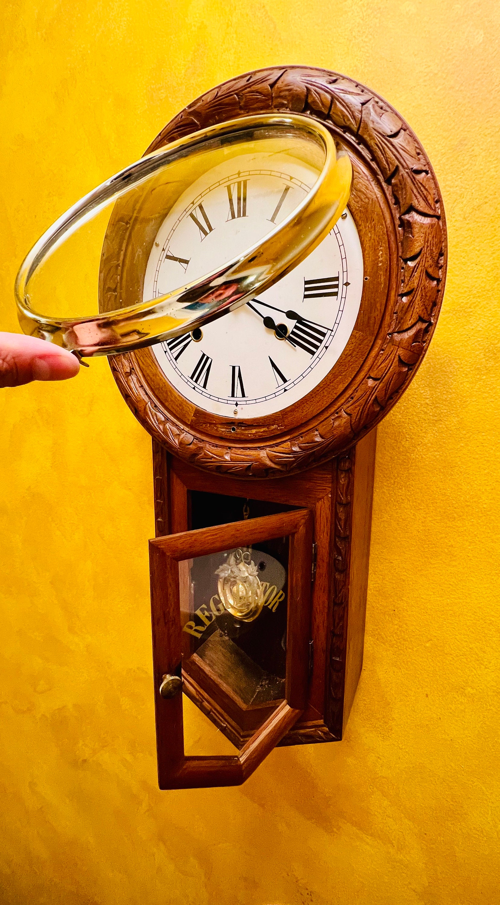 Vintage Seikosha Japanese Mechanical Wall Clock - Etsy