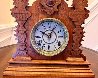 Antique EN Welch Clock - Etsy