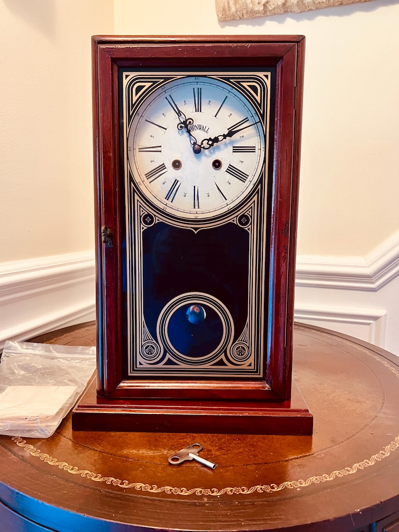 Vintage Cornwall Winding “bim Bam” 7/8 Day Clock - Etsy