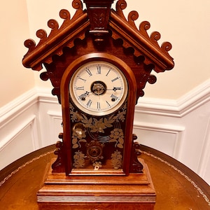 Antique EN Welch Clock - Etsy