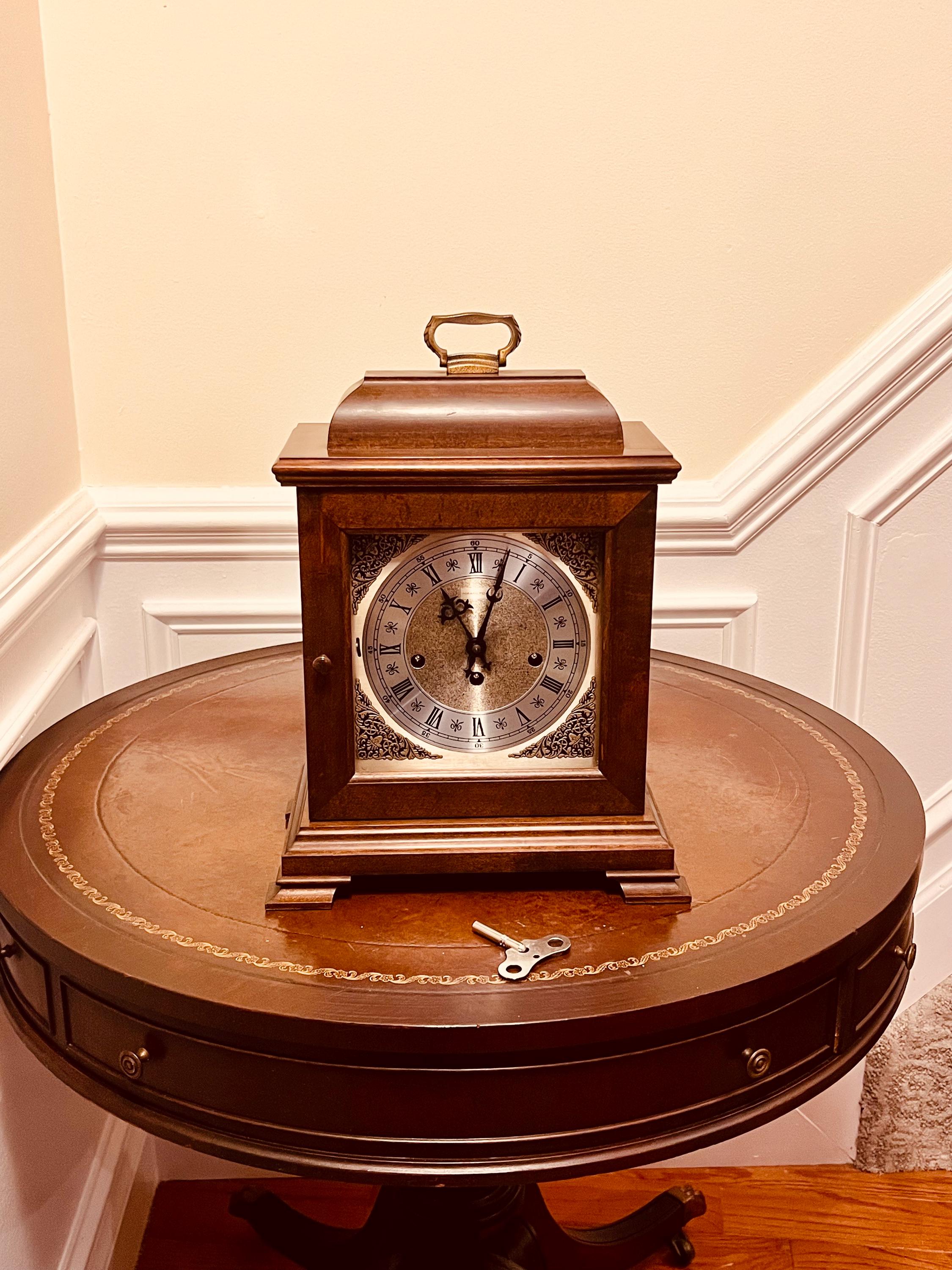 Vintage Hamilton Wheatland Winding Westminster Chime Carriage