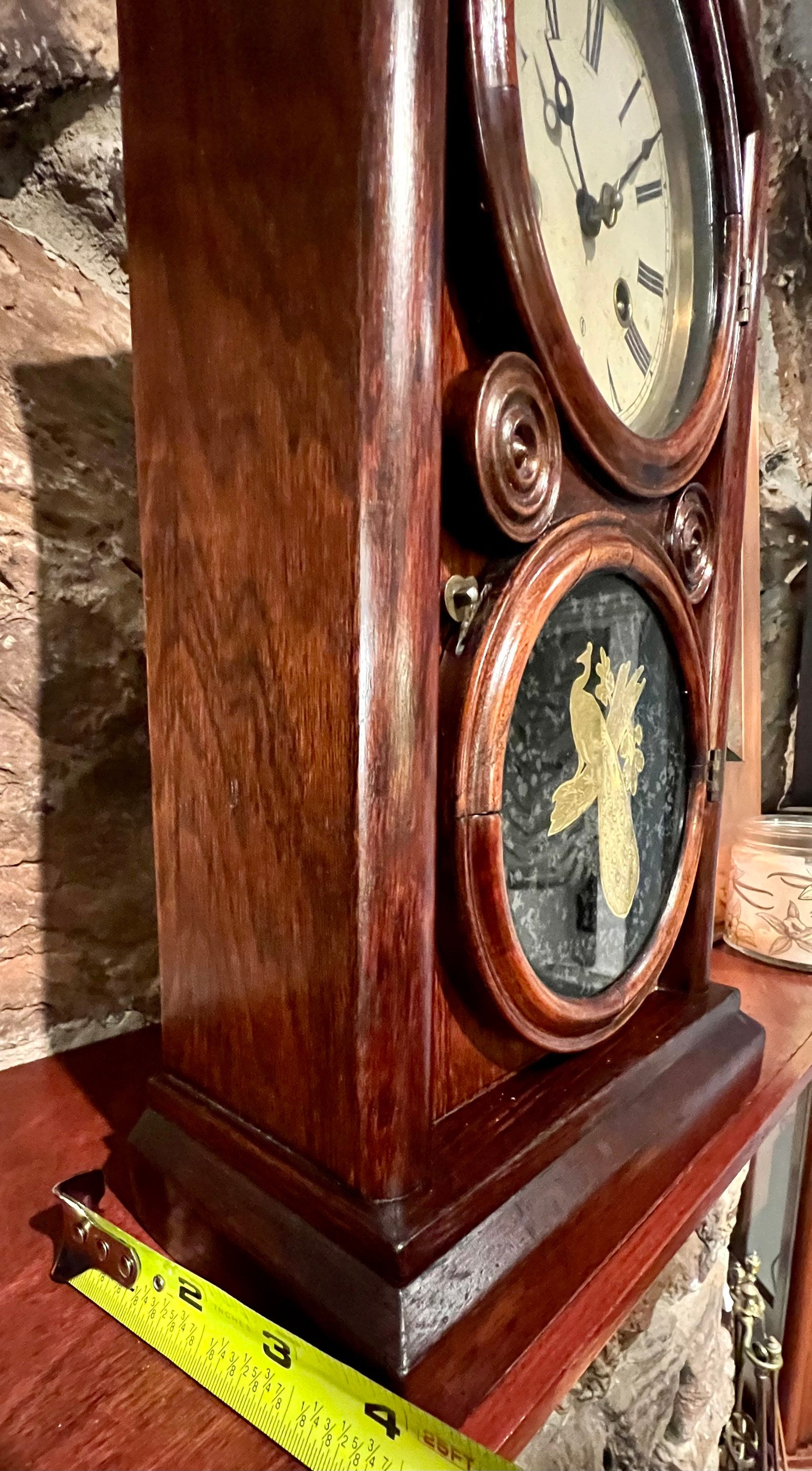 Antique Ingraham Doric 30 Hour Clock 1900 Etsy