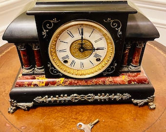 Antique E. Ingraham Striking Mantel Clock