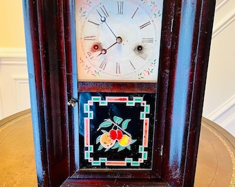 Antique Ansonia Mini Spring Driven 30 Hour OG Clock