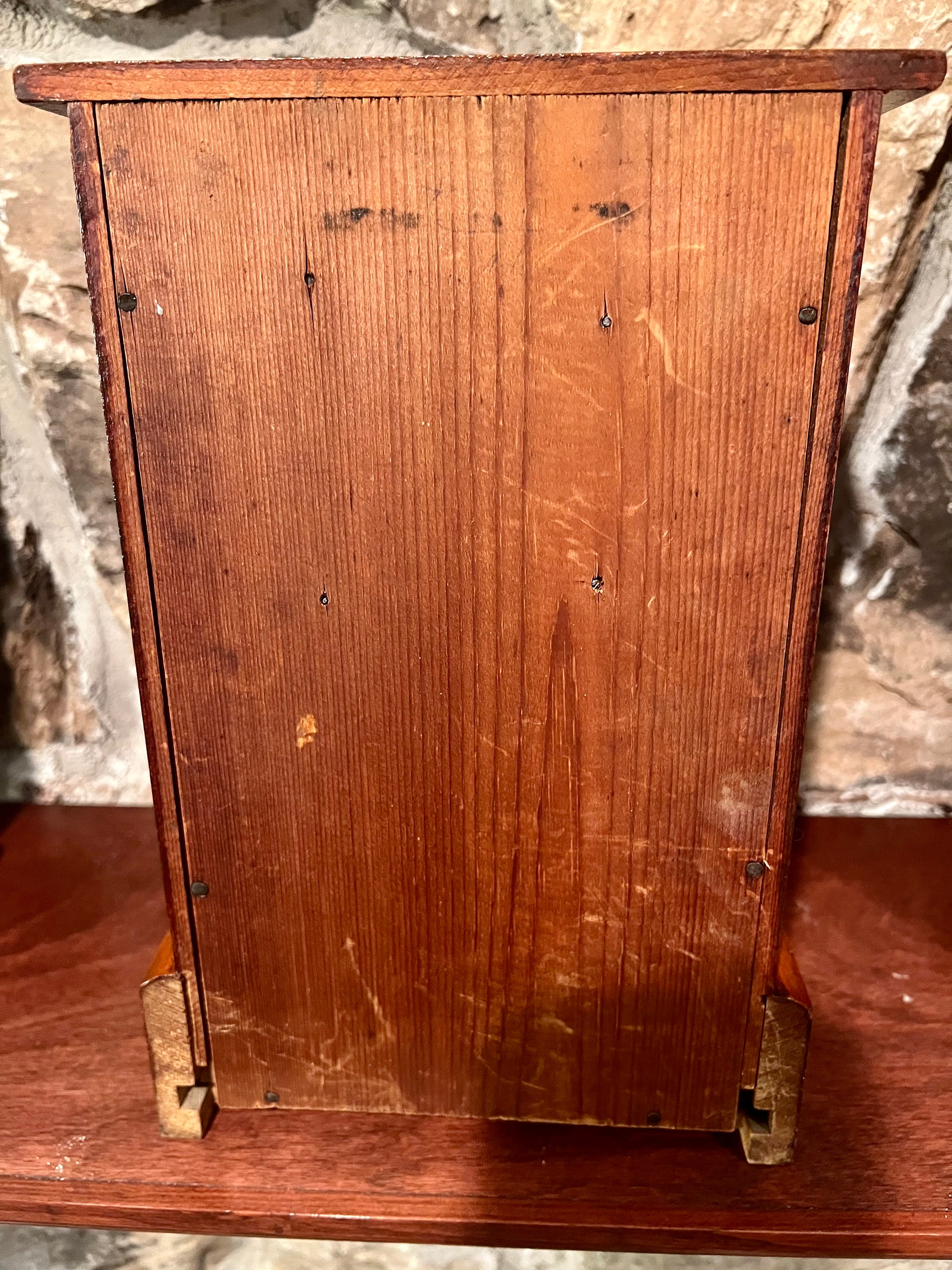 Antique Ansonia Kitchen /shelf Clock Time Only With Alarm Etsy