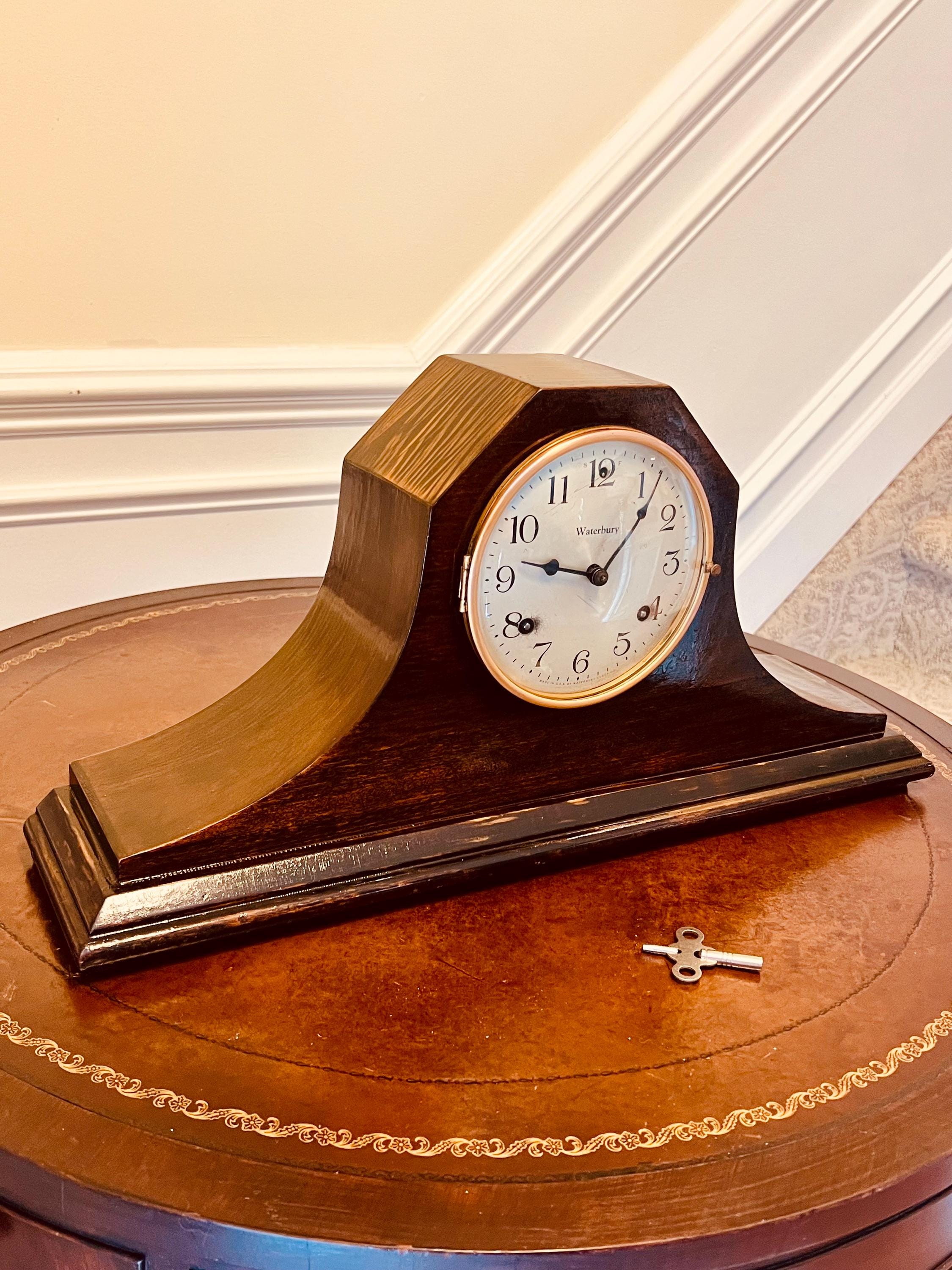 1920s–30s Waterbury Mantel Clock – 8-day Movement With Bim-bam