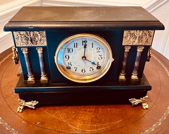 Antique Sessions Mantel Clock
