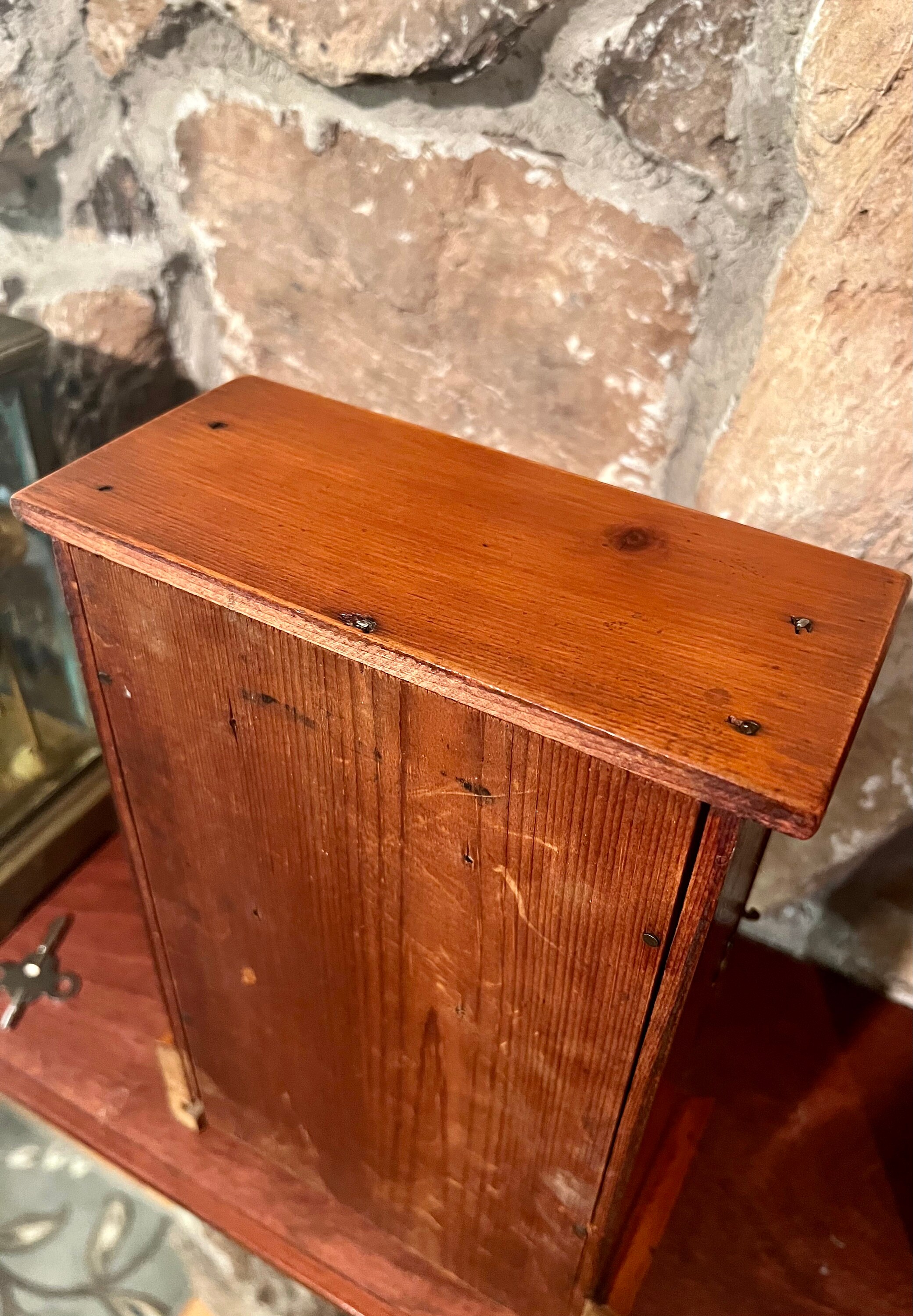 Antique Ansonia Kitchen /shelf Clock Time Only With Alarm Etsy