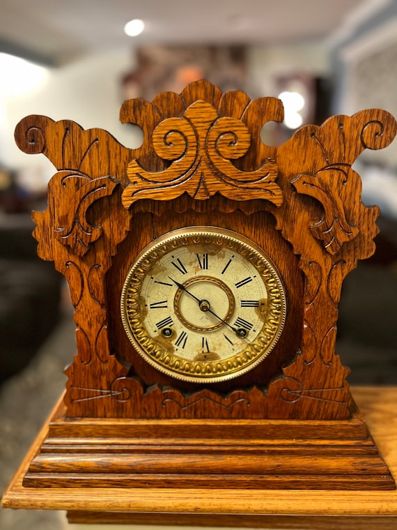 Antique Ansonia Pulford Clock (1880/90) - Etsy