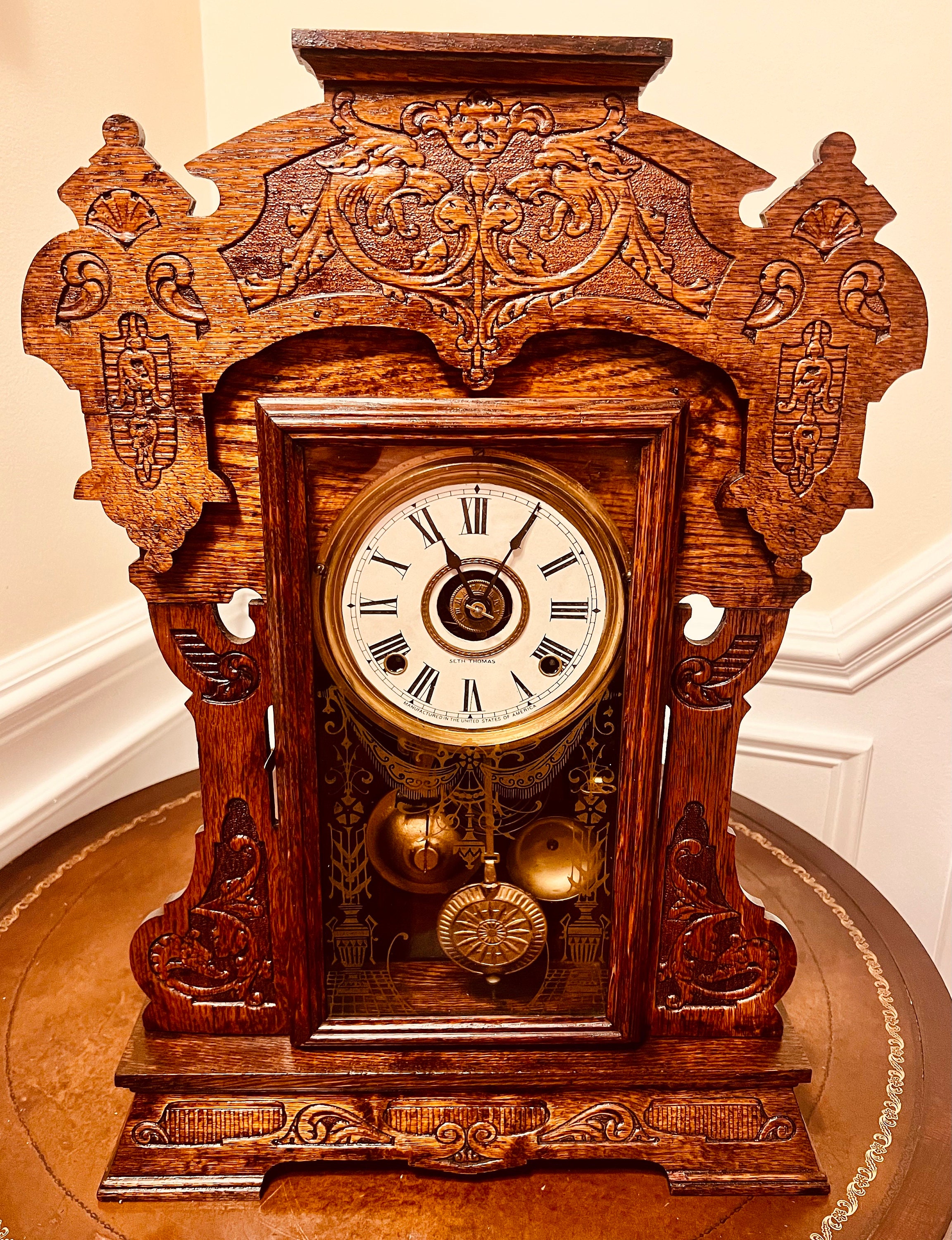 Antique Seth Thomas 1890s Dragon Gingerbread / Kitchen Clock - Etsy