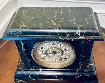 Antique Sessions Mantel Clock