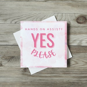 Yoga Consent Cards for Yoga Teachers | Permission to Assist or Adjust, Flip Cards | Yes or No, Yoga Stationary