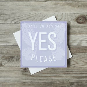 Yoga Consent Cards for Yoga Teachers | Permission to Assist or Adjust, Flip Cards | Yes or No, Yoga Stationary Cards