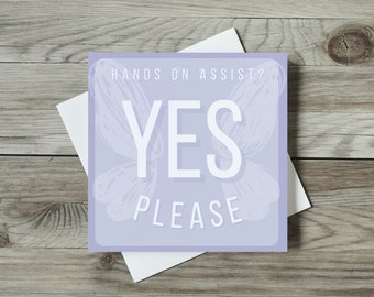 Yoga Consent Cards for Yoga Teachers | Permission to Assist or Adjust, Flip Cards | Yes or No, Yoga Stationary Cards