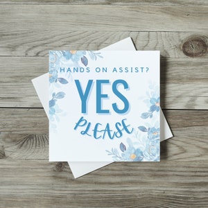 Yoga Consent Cards for Yoga Teachers | Permission to Assist or Adjust, Flip Cards | Yes or No