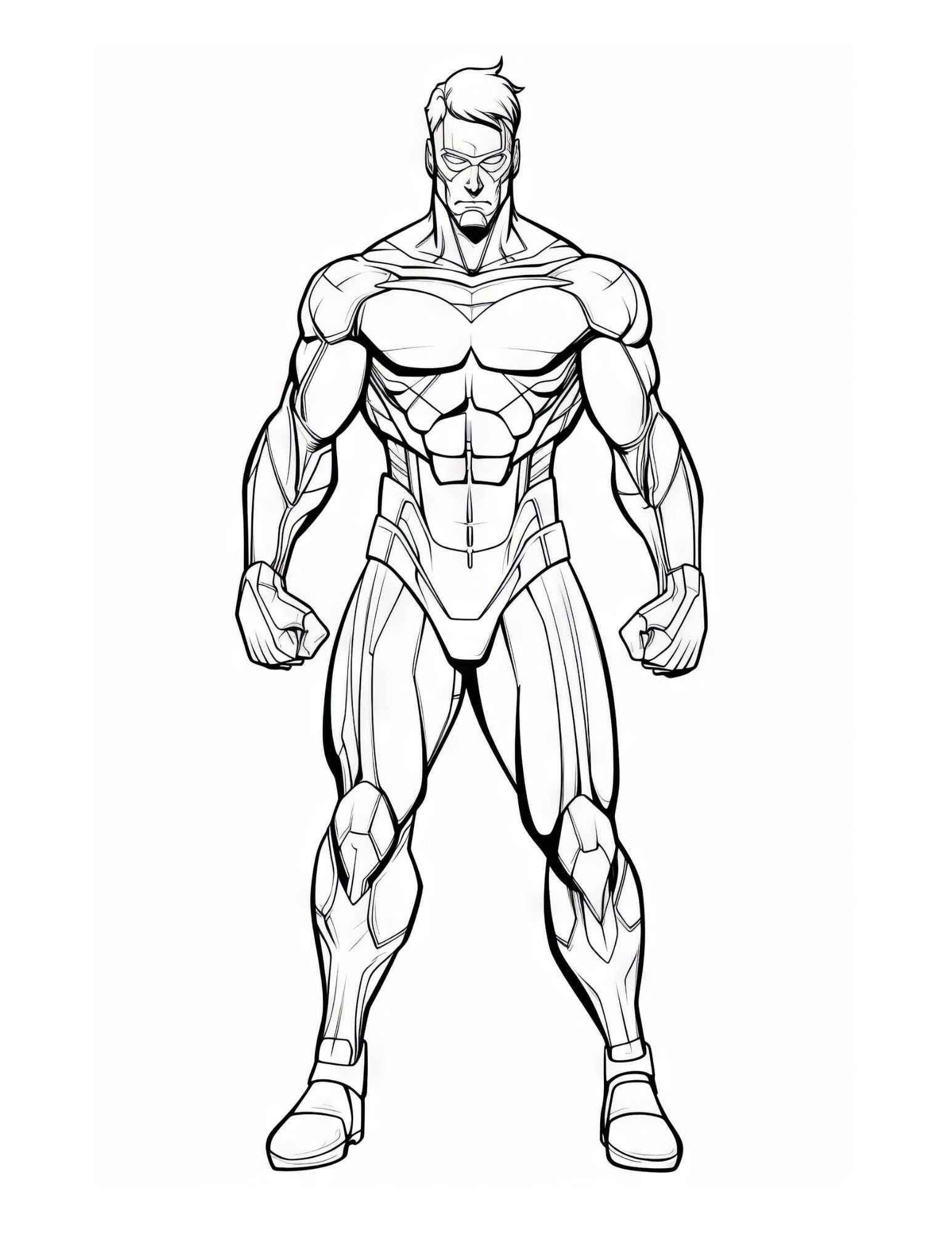 Super Hero Coloring Book Teachers/ Homeschool Set! Etsy