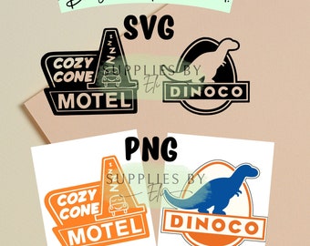 Cozy Cone SVG, PNG, Dinoco PNG, Cars svg, cars decor, cars svg