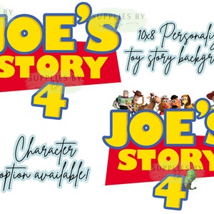 Personalized Toy story background, Tory story font, Toy story name logo, PNG, PDF FILE, digital download