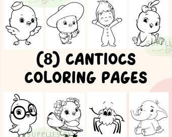 Canticos Malseiten, Canticos Geburtstag, Canticos PNG, Canticos, Canticos Clipart