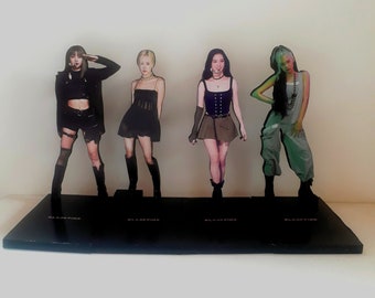 BLACKPINK Standee. All members, 1 figure made with MDF 20cm/8".