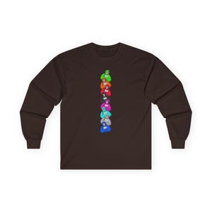Gorilla Tag Ultra Cotton Long Sleeve Tee VR Video Game Gift T-shirt Birthday Fun Party Adult image 7