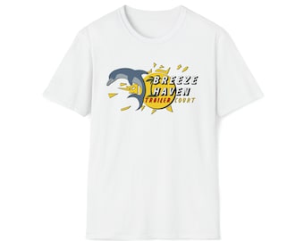 Breeze Haven Trailer Court Unisex Softstyle T-shirt, cadeau voor hem/haar, van de legende van Billie Jean