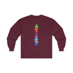 Gorilla Tag Ultra Cotton Long Sleeve Tee VR Video Game Gift T-shirt Birthday Fun Party Adult image 6