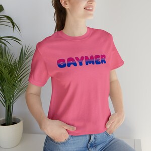 Gaymer Unisex Jersey Short Sleeve Tee For Gamers