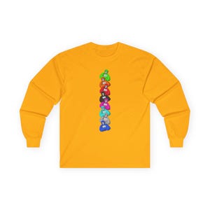 Gorilla Tag Ultra Cotton Long Sleeve Tee VR Video Game Gift T-shirt Birthday Fun Party Adult image 5