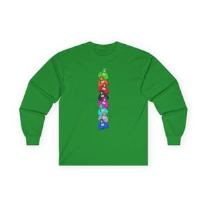Gorilla Tag Ultra Cotton Long Sleeve Tee VR Video Game Gift T-shirt Birthday Fun Party Adult image 9