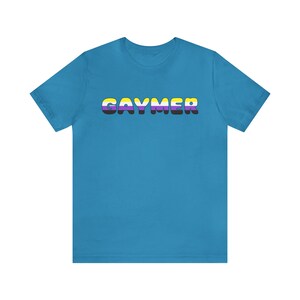 Gaymer Unisex Jersey Short Sleeve Tee For Gamers