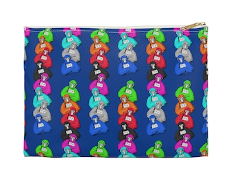 Pochette d'accessoires pour étiquette de gorille, cadeau pour lui, jeu vidéo VR, sac de rangement pour joueur, objets personnels