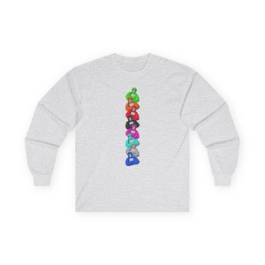 Gorilla Tag Ultra Cotton Long Sleeve Tee VR Video Game Gift T-shirt Birthday Fun Party Adult image 2