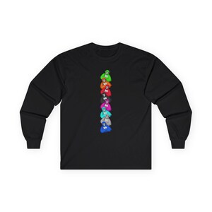 Gorilla Tag Ultra Cotton Long Sleeve Tee VR Video Game Gift T-shirt Birthday Fun Party Adult image 3