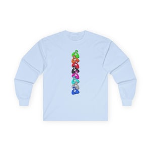 Gorilla Tag Ultra Cotton Long Sleeve Tee VR Video Game Gift T-shirt Birthday Fun Party Adult image 10