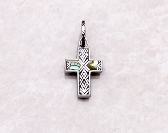 Autumnal Cross 925 Silver Christianity Pendant for Believer Charming Cross Indianer Style