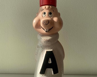 Vintage 60s Soaky Bubble Bath Dispenser 'alvin the Chipmunk
