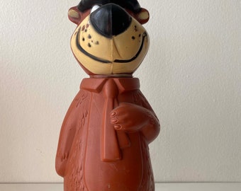 Yogi Bear Vintage  Empty Soaky Bubble Bath Toy - Rare Vintage 1960's Item