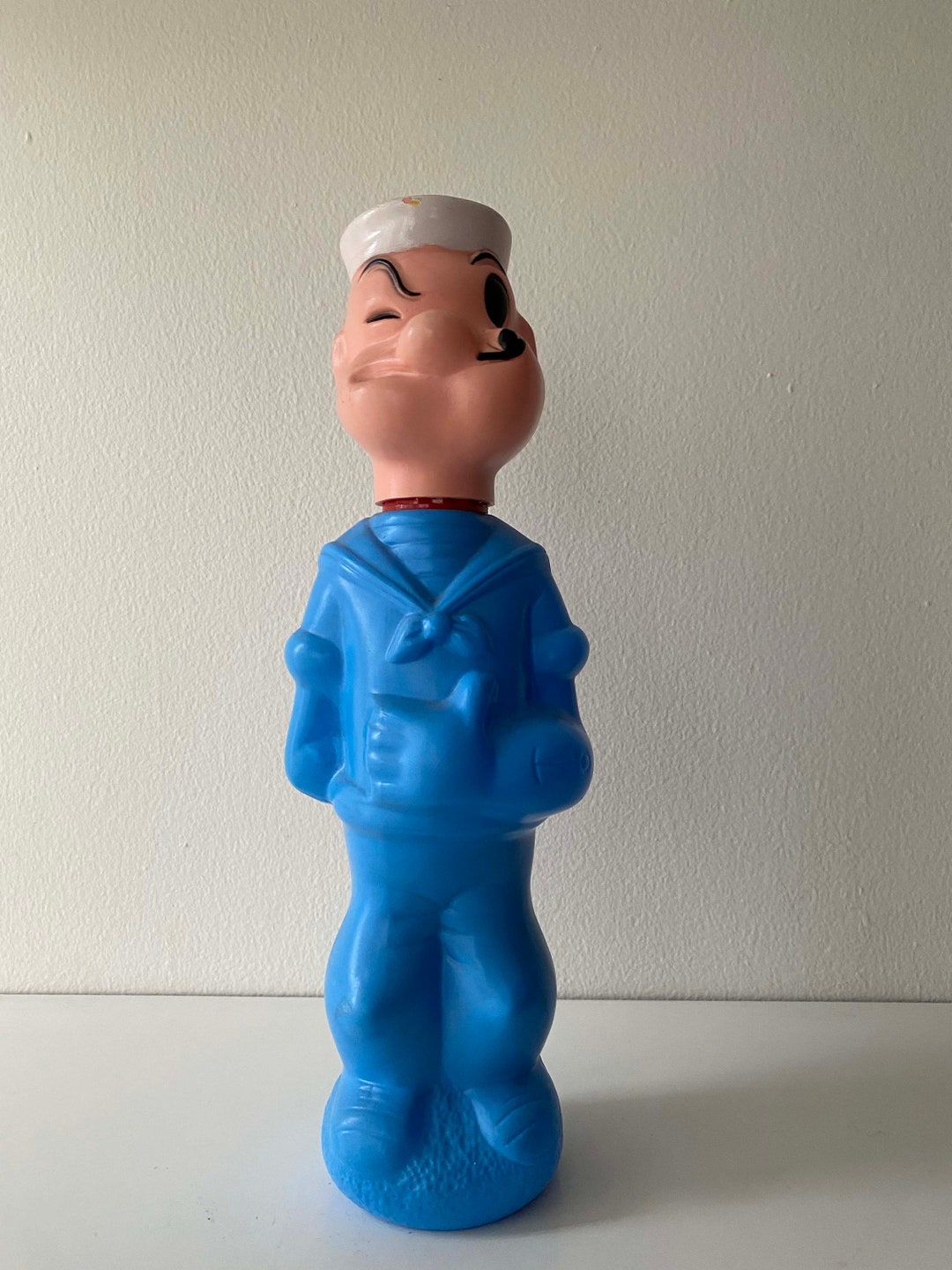 Popeye Vintage Empty Soaky Bubble Bath Toy Rare Vintage Etsy