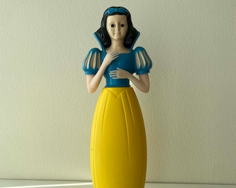 Snow White Vintage  Empty Soaky Bubble Bath Toy - Rare Vintage 1960's Item