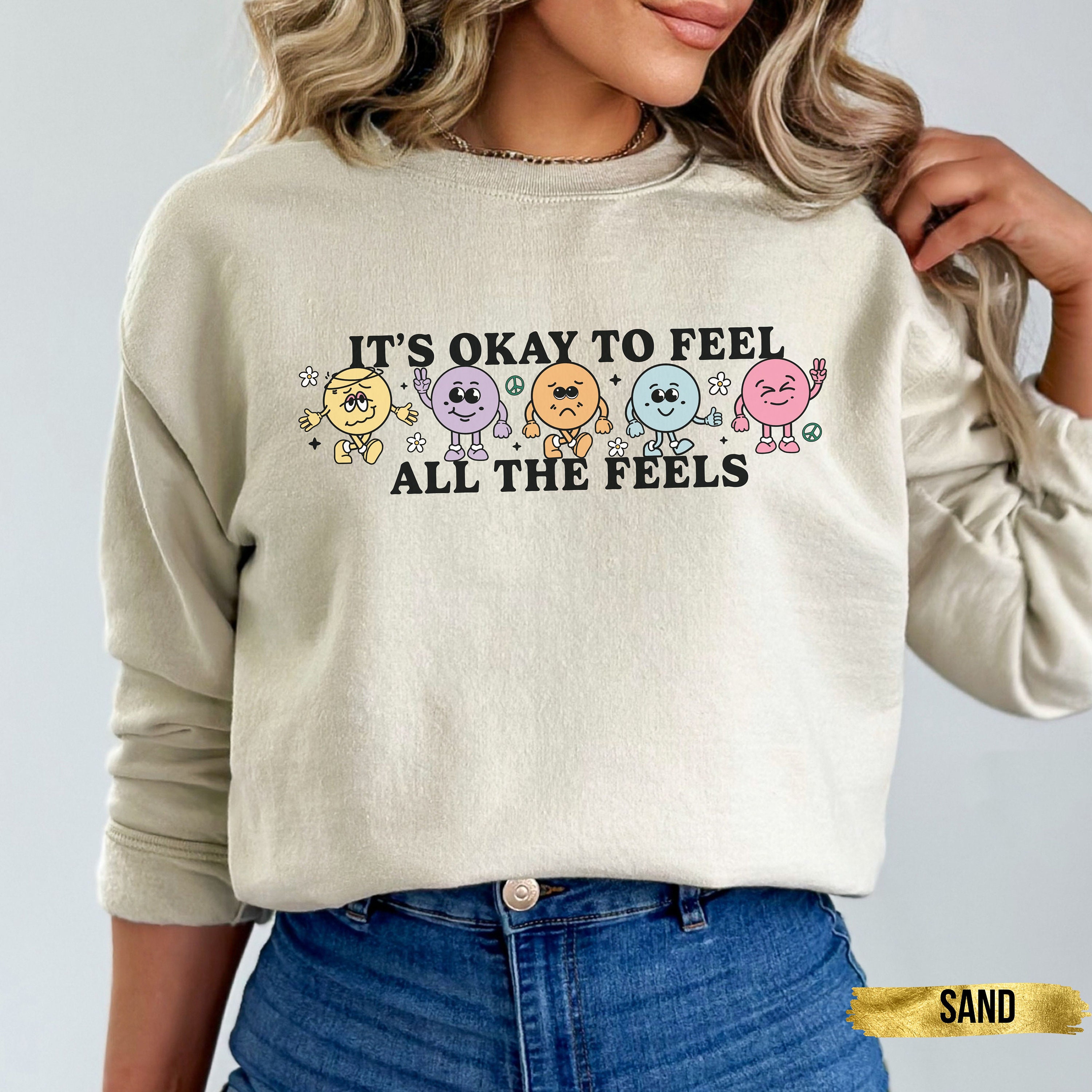 Mental Health Matters Mental Health Sweatshirt Its Okay to - Etsy