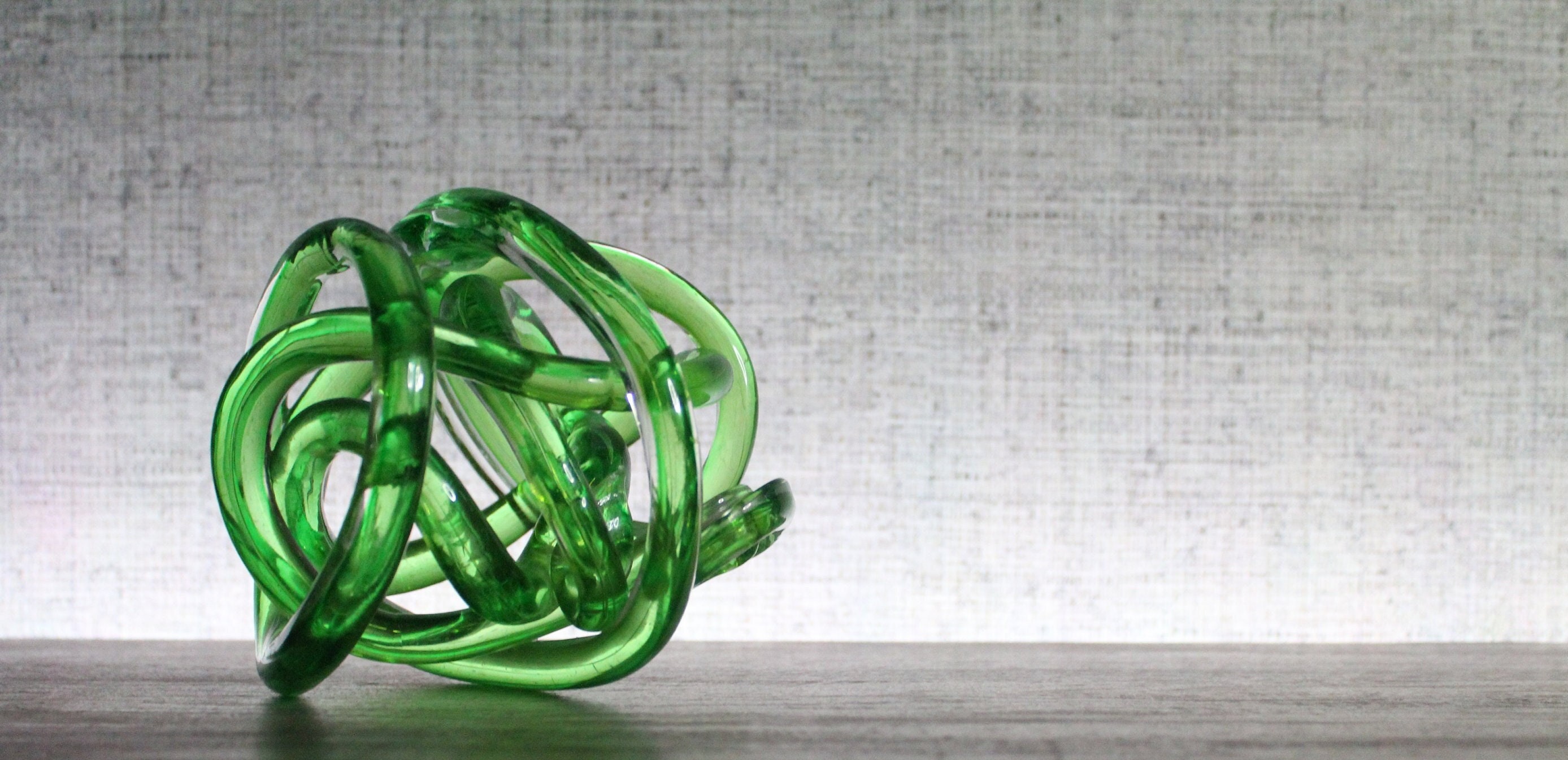 Zanetti Murano Glass Love Knot Sculpture | Handblown Art Glass - Etsy