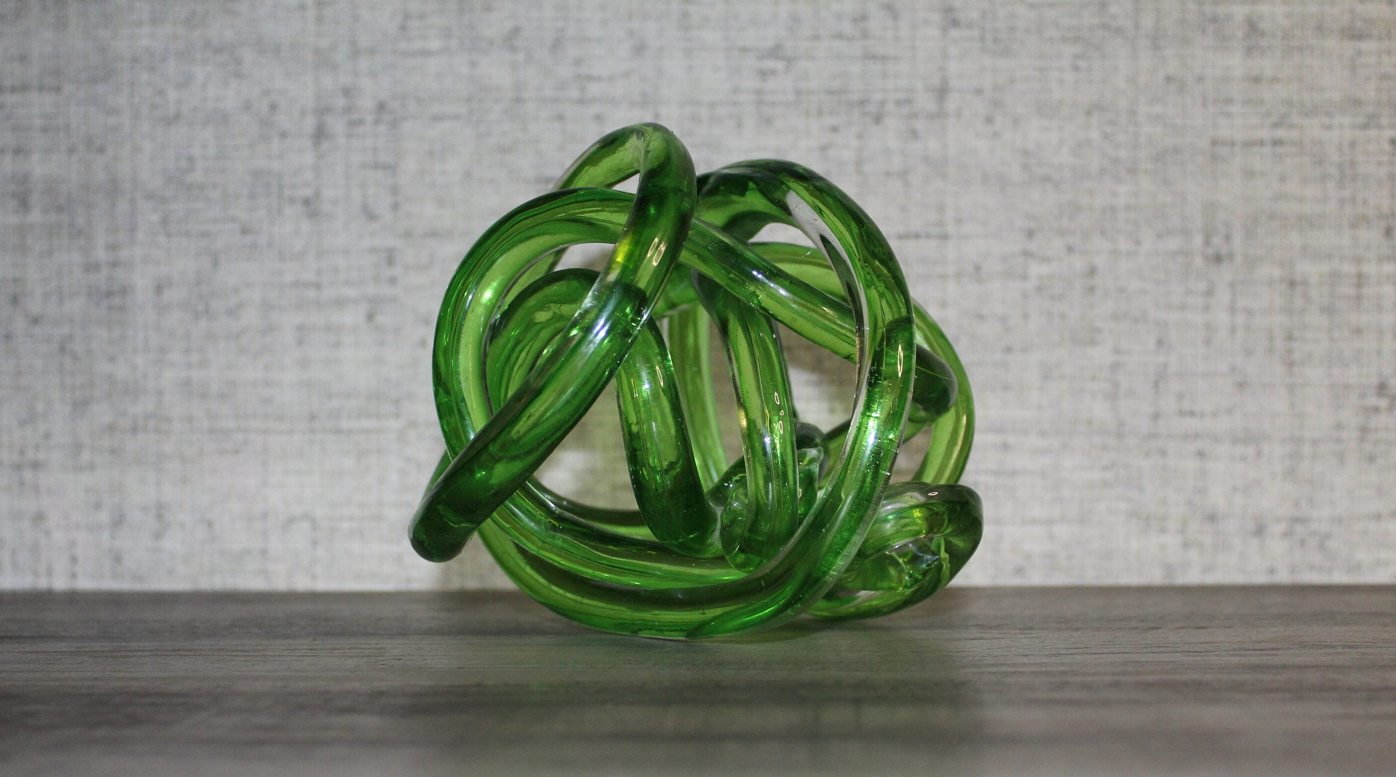 Zanetti Murano Glass Love Knot Sculpture | Handblown Art Glass - Etsy