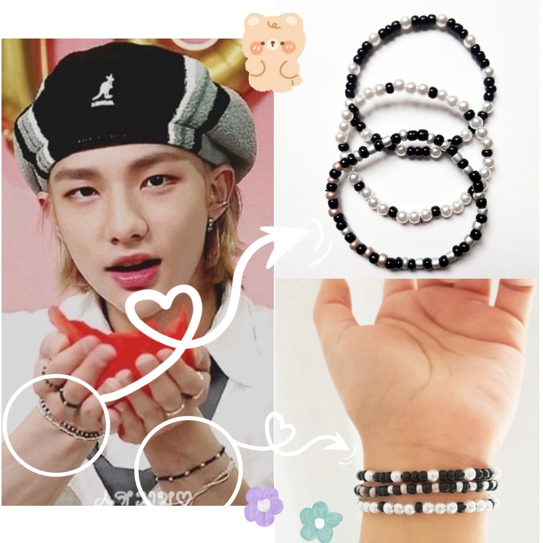 Stray Kids Hyunjin Bracelets Stay SKZ Accessories Aesthetic Jewelry ...