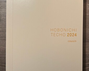 [Hobonichi 2024] Cousin (A5 / English)