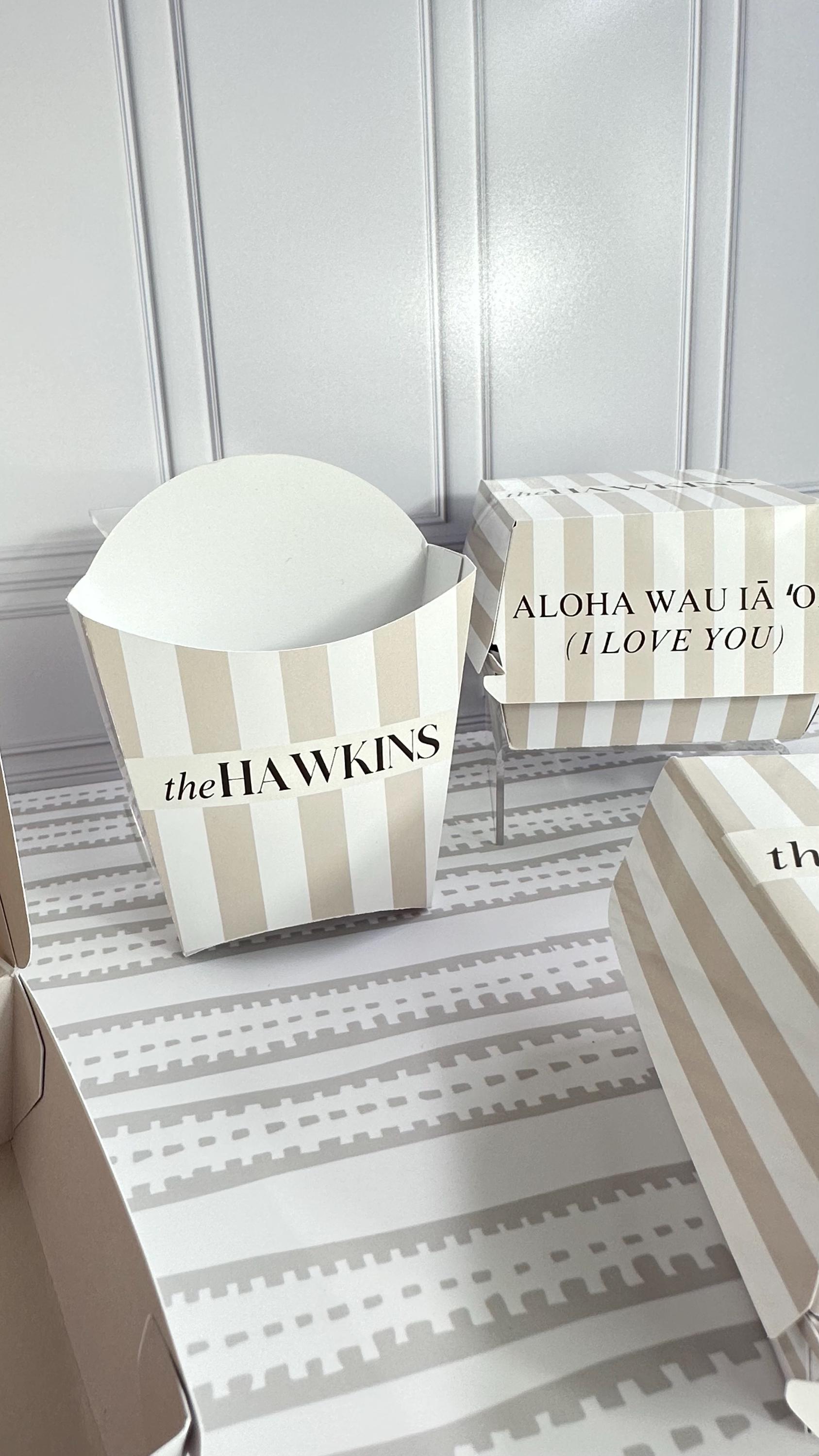 Personalized French Fry Boxes: Custom Party Favor Boxes, Birthday Table ...