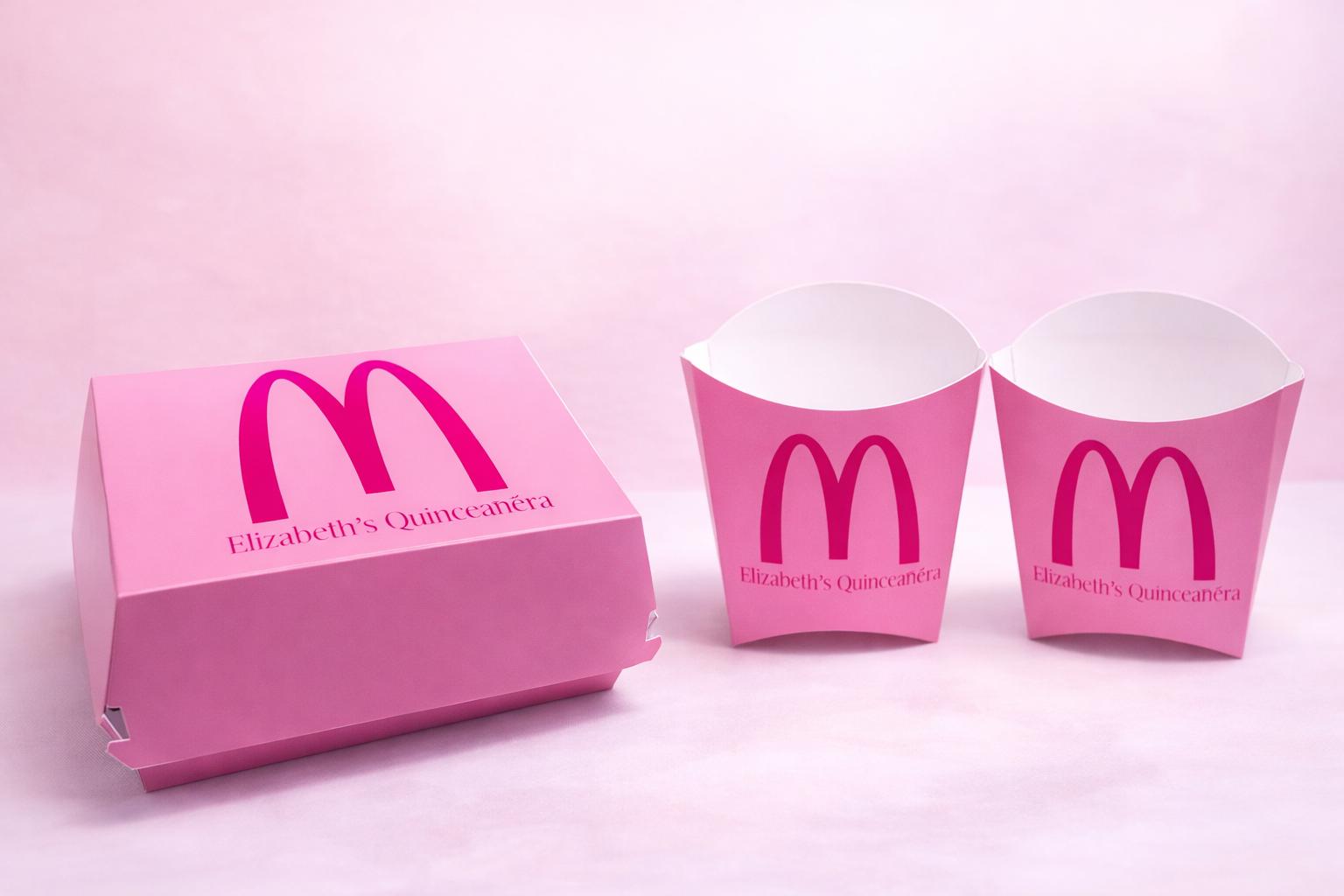 Custom French Fry Box, Personalized Fry Boxes, Wedding Favors, Custom ...